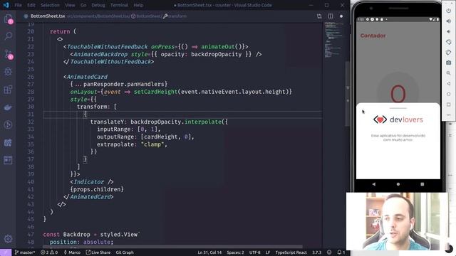 Bottom Sheet em React Native do Zero - Parte 2/2 - Super Class #3 смотреть онлайн