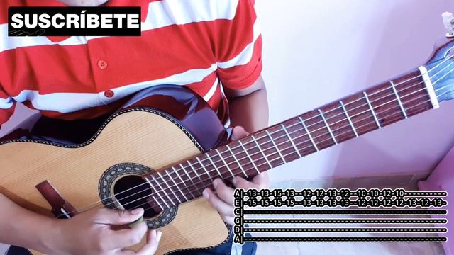 FATALIDAD Julio Jaramillo TABLATURA  TUTORIAL REQUINTO