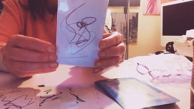 ORACLE DECK Created By Jacqueline Gregg walkthrough, "Automatic scribble “ PsychicSeeress1111 смотреть онлайн