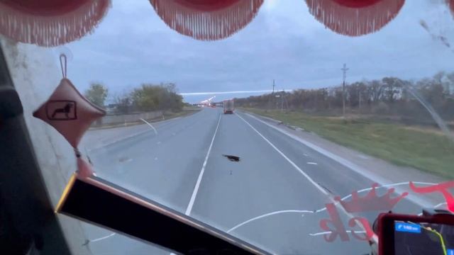 #Катаемся_61 Встретил 12 Колёс! Гружусь на Кемерово выпал снег))) смотреть онлайн
