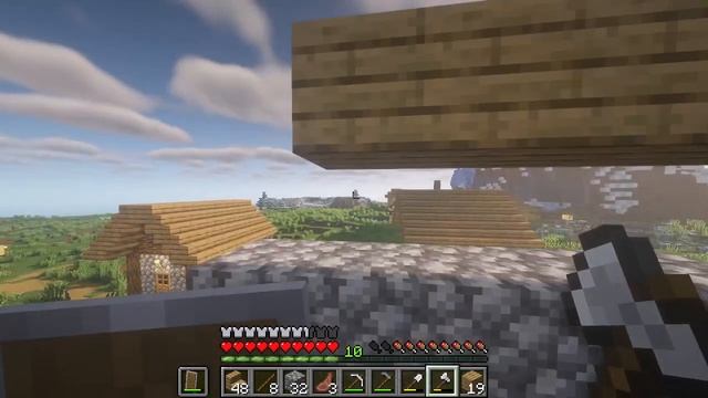 Minecraft (Gameplay no commentary) "Construction of the 2nd floor" #5 | Java Edition смотреть онлайн