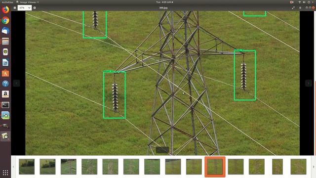 excellent result with faster rcnn using pre trained resnet 50 to localize electrical insulators смотреть онлайн