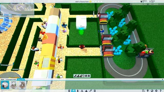 [TIMELAPSE #1] Theme Park Tycoon 2 // ROBLOX смотреть онлайн