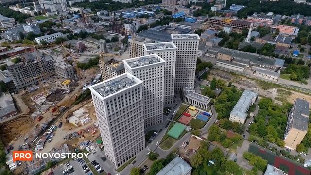 ЖК "Октябрьское поле" [Ход строительства от 07.08.2019] смотреть онлайн