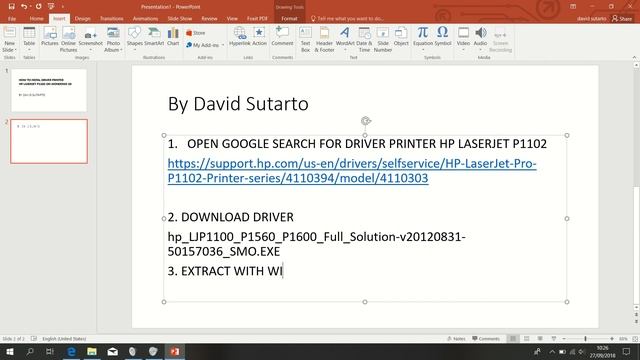 Instal Driver Printer Hp P1102 On Windows 10