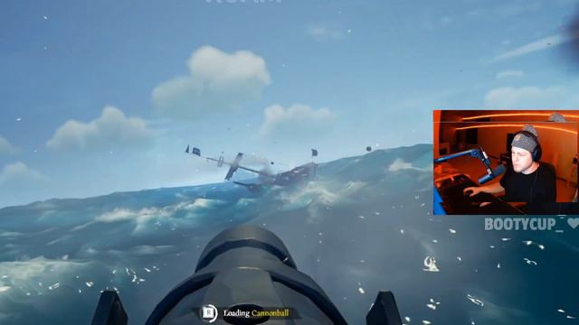 we used a CANNON ROWBOAT to dominate sweats - sea of thieves monkey island смотреть онлайн