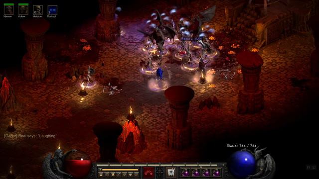 DIABLO 2 RESURRECTED: Baal Run with Summoner Necromancer смотреть онлайн