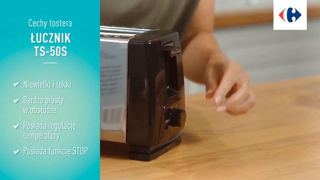 Carrefour testuje: TOSTERY – Łucznik TS-50S смотреть онлайн