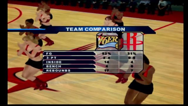 NBA 2K6 Rockets vs 76ers смотреть онлайн