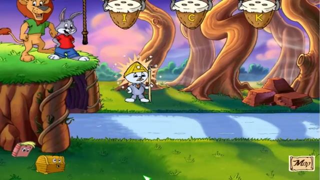 Reader Rabbit Preschool Sparkle Star Rescue смотреть онлайн