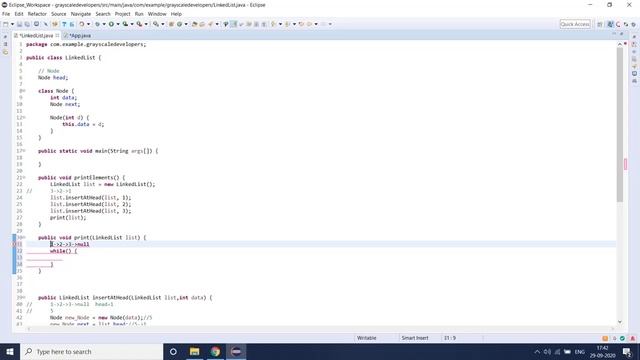 How to print Linked List Elements | Java | Interview Questions | Data Structures | Algorithms смотреть онлайн