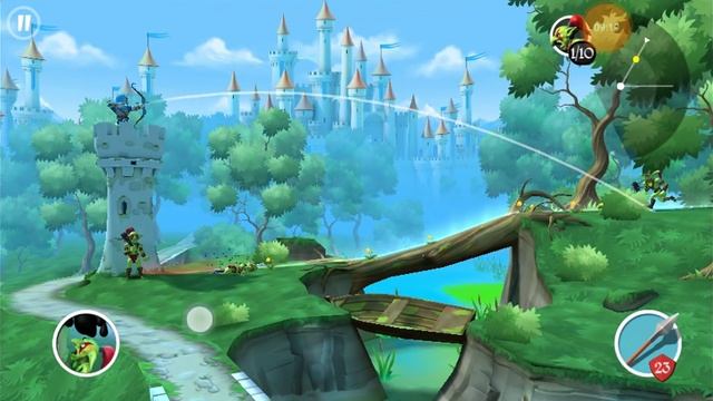 Первый взгляд на ... Tiny archers (Крошечные лучники) смотреть онлайн