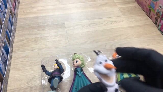 Игрушки набор из Холодного сердца. смотреть онлайн