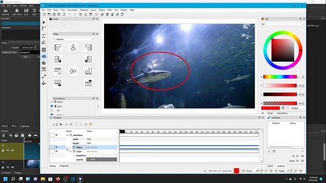 Shotcut Tutorial: Drawing over Video with Glaxnimate смотреть онлайн