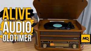 Alive Audio OLDTIMER обзор. Музыкальный центр с винилом, кассетами и дисками