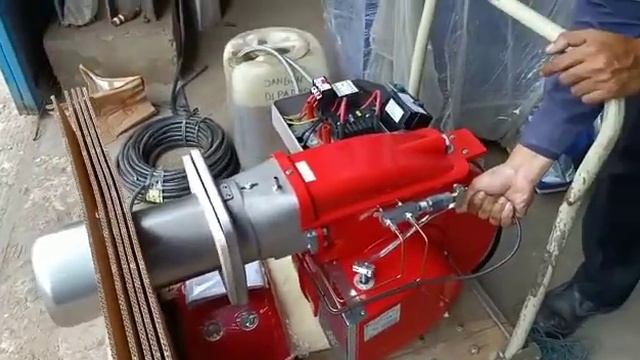 Test Burner FBR Italy..FGP 50/2