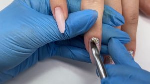 Коррекция нарощенных ногтей / Укрепление гелем длинных ногтей / Маникюр