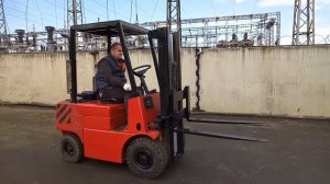 продажа б/у вилочного погрузчика балканкар 1.6 тн