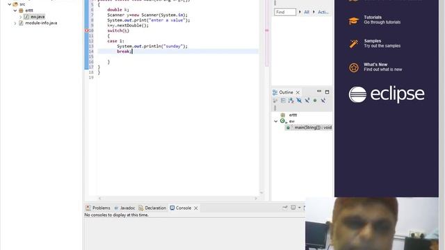SWITCH STATEMEMNT USING SCANNER CLASS JAVA#trending #viral #computer #tutorialpoint #vrialvideo смотреть онлайн