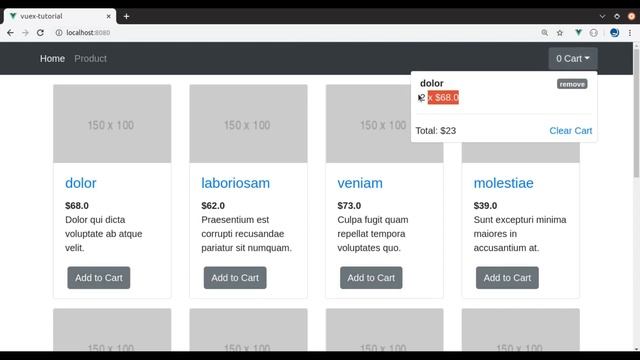 #5 - Add product to cart | Vuex Getters | Vuex state management tutorial смотреть онлайн