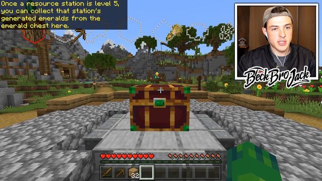 BECOMING an EMERALD TYCOON in MINECRAFT! смотреть онлайн