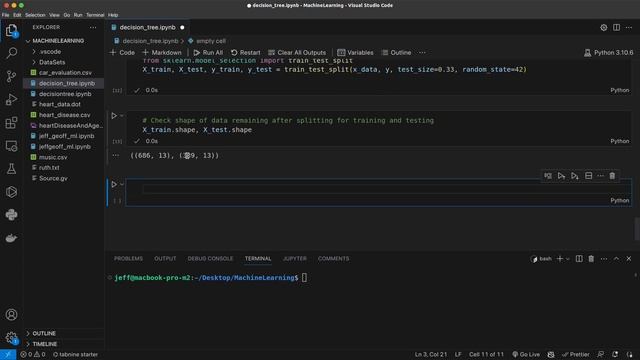 Decision Tree classifier using Scikit-learn in Python: with Jeff Geoff смотреть онлайн