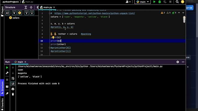 SNHU.edu IT-140: Module 6 -- Help with Python Lists: List Comprehension, Packing & Unpacking. смотреть онлайн