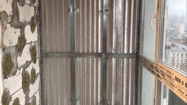 Утепление лоджии. Loggia Insulation