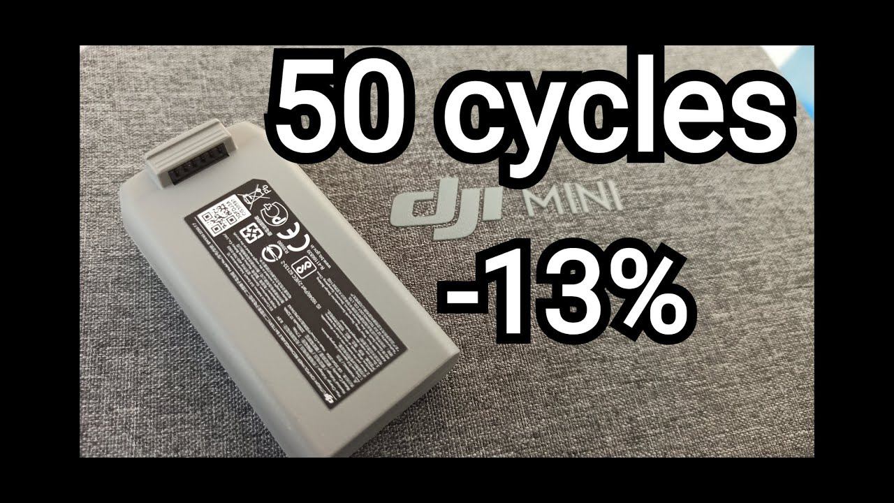 Как деградирует Lipo аккумулятор Dji Mini Se, Mini 2