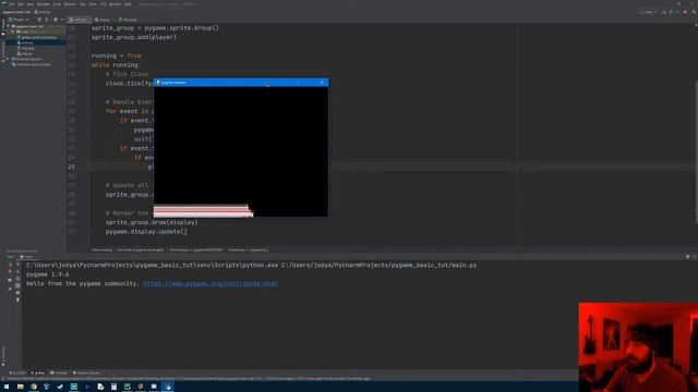 Pygame Tutorial (Basics) Galaga Style Game Part 3 - Image Scaling and Player Movement смотреть онлайн
