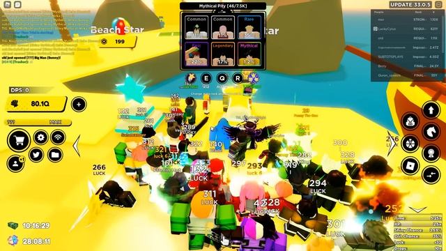 ROBLOX Anime Fighters Simulator I hatched GEAR 5 LUFFY!!! смотреть онлайн