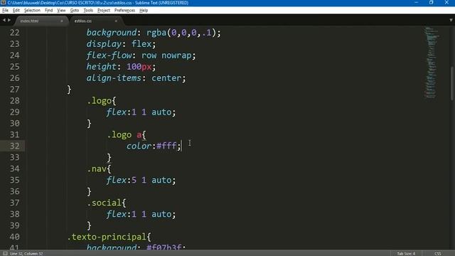 #4 Creando Web con Flexbox (Html5 y Css3) - Menú con Logo смотреть онлайн