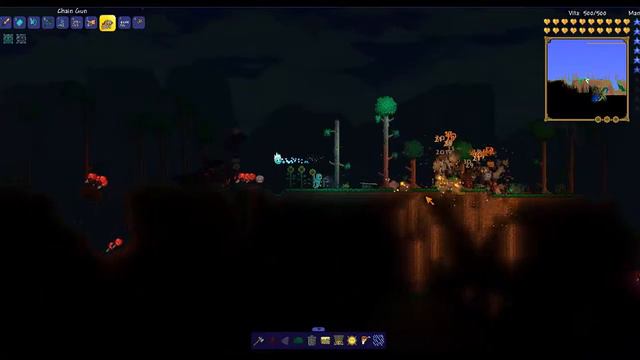 terraria halloween special part 2: pumpkin moon wave 15 no healing or arena! смотреть онлайн