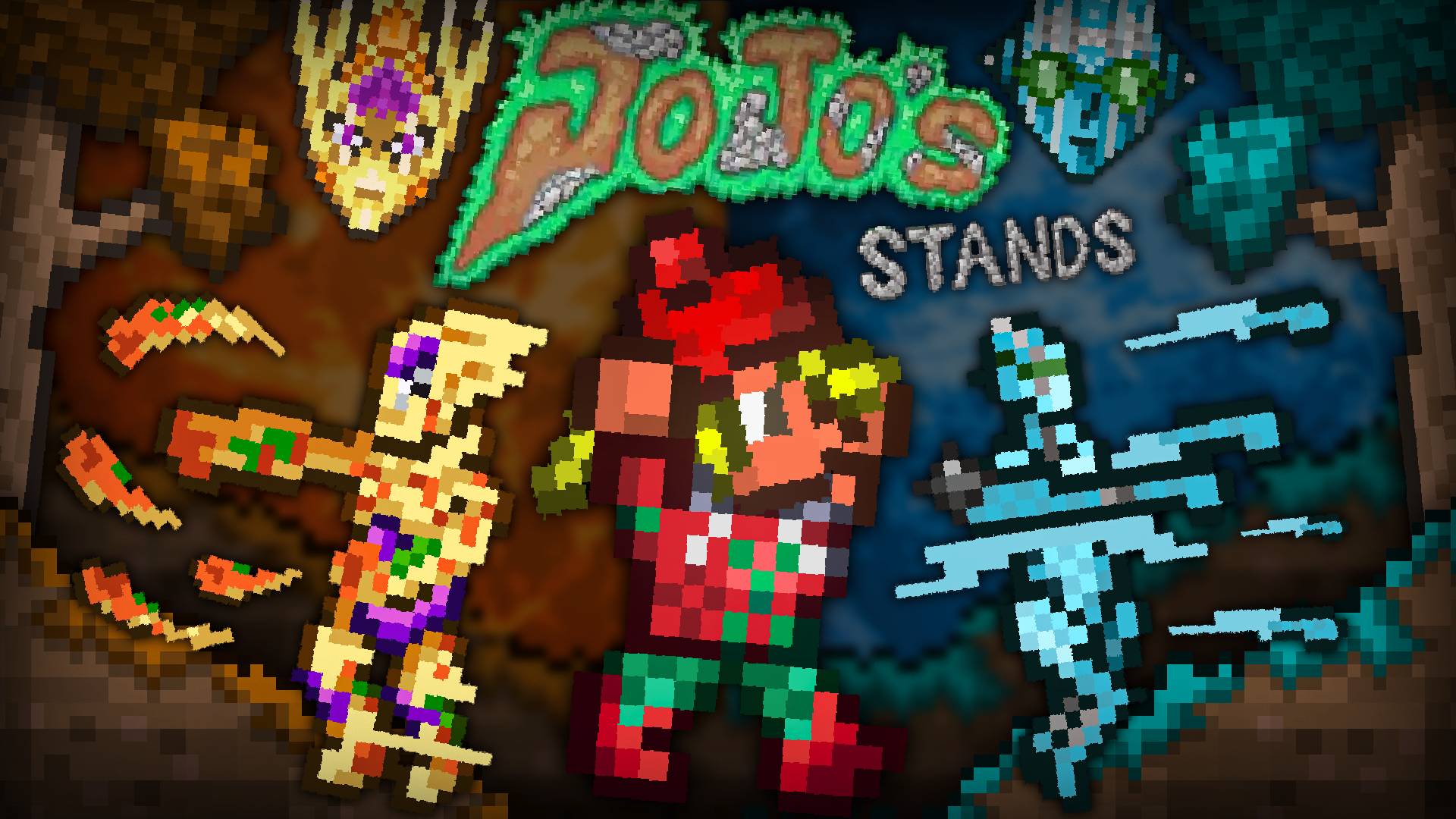 Прошел террарию ИСПОЛЬЗУЯ ДЖОДЖО СТЕНДЫ || террария - terraria jojo stands смотреть онлайн