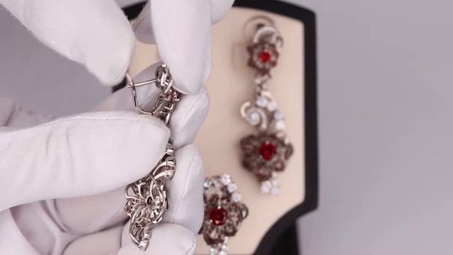 Комплект из серебра  «Венера»