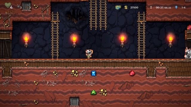 Прохождение Spelunky 2 [03] - Дробовик