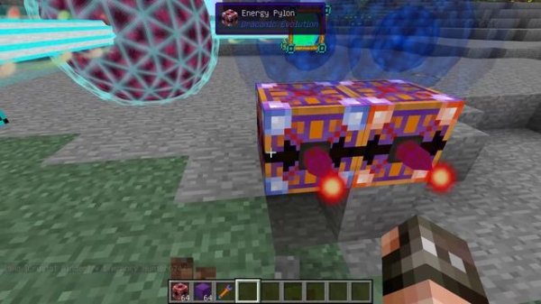 Взрыв реактора из Draconic Evolution