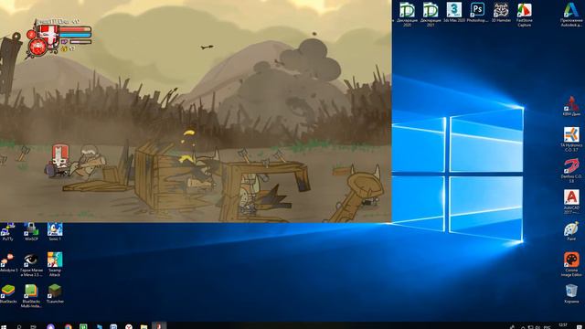 Разрушитель замков в деле! Castle Crashers смотреть онлайн