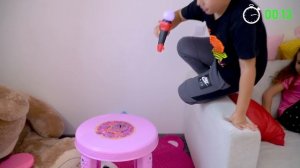 Аминка КАК ВЗРОСЛАЯ Камиль КАК МАЛЕНЬКИЙ Папа Этого НЕ ОЖИДАЛ!