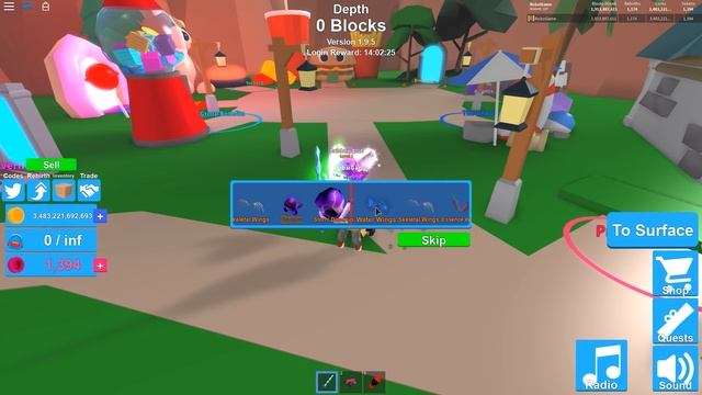 МАЙНИНГ СИМУЛЯТОР КРИСТАЛЬНАЯ ПЕЩЕРА! НОВЫЕ СЕКРЕТНЫЕ КОДЫ ROBLOX MINING SIMULATOR смотреть онлайн