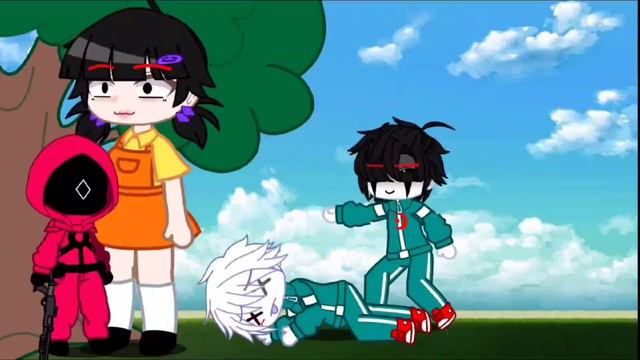 Green Light Red Light! || Squid game || SANS!AU || Gacha Club смотреть онлайн