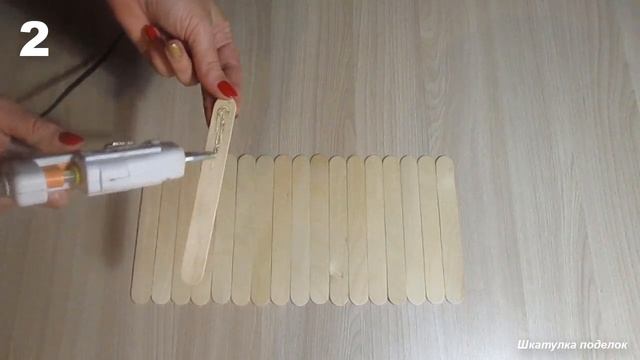 3 Идеи из палочек от мороженого и мешковины. Поделки своими руками. DIY. смотреть онлайн