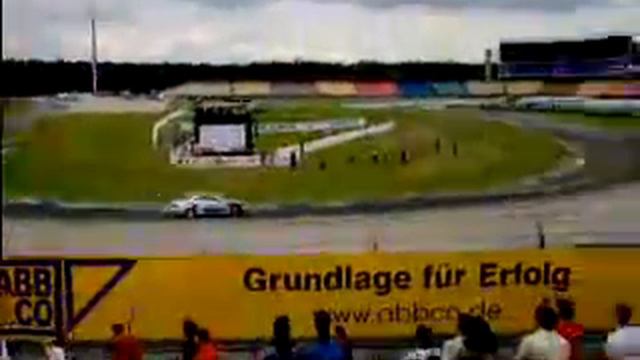Mercedes CL AMG Drift With Exhaust Flames At Hockenheim 2006