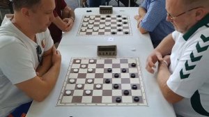 Русские ШАШКИ - играют международные гроссмейстеры. ч.2. Russian draughts by grandmasters. Bulgaria