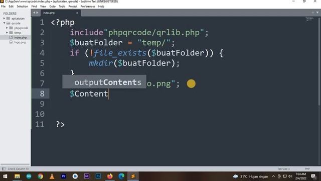 Cara Membuat QR Code Logo dengan php #mysql #qrcode #php смотреть онлайн