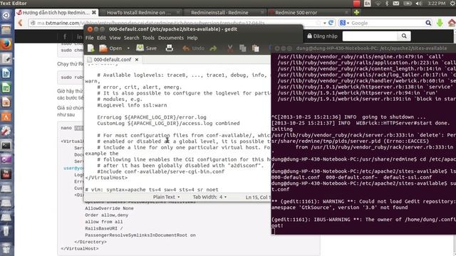 cai redmine tren ubuntu смотреть онлайн