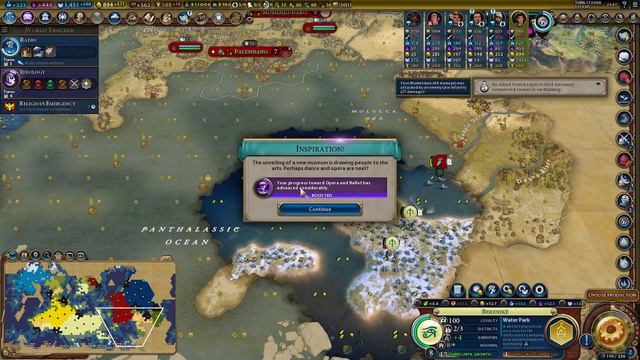 Civ VI | Blessed By The River | Cleopatra (Ptolemaic) of Egypt | 11 смотреть онлайн