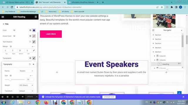 How to change font style in elementor wordpress website смотреть онлайн