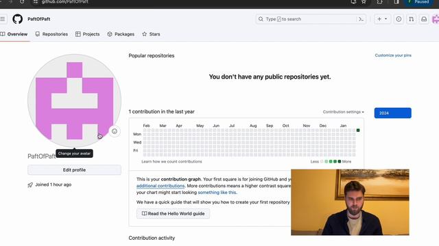 GitHub для начинающих за 15 минут | Пошаговая регистрация | Работа с репозиториями смотреть онлайн
