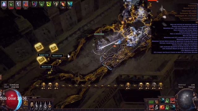 HIGHEST TIER BLIGHT LOOT & CORRUPTING MY "EMPEROR'S MIGHT" JEWEL - 227 смотреть онлайн